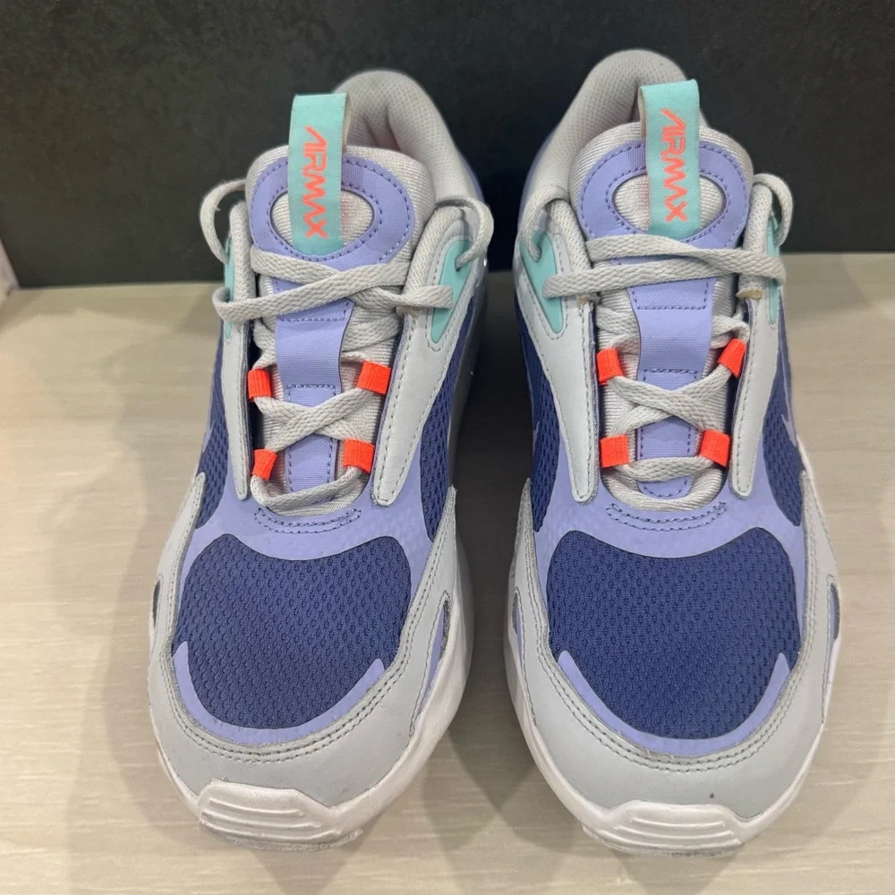 Nike Air Max Sneakers in Blue and White